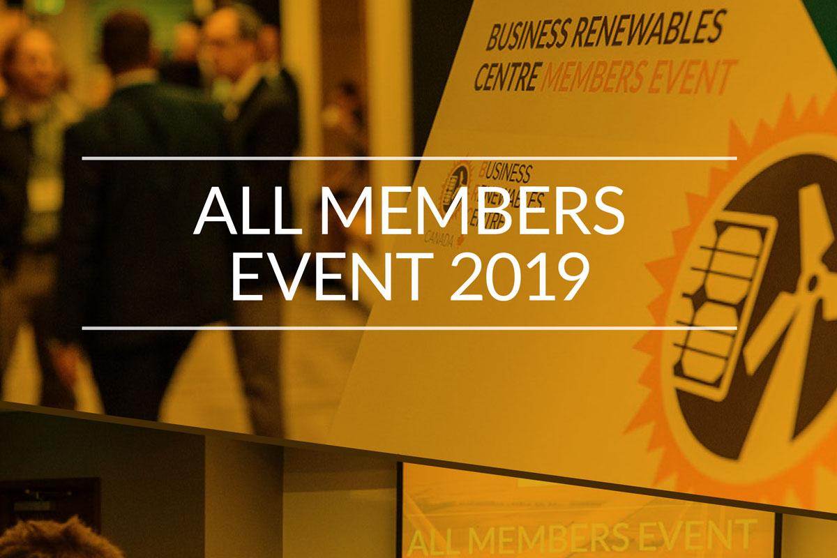 BRC Members Event Output report 2019