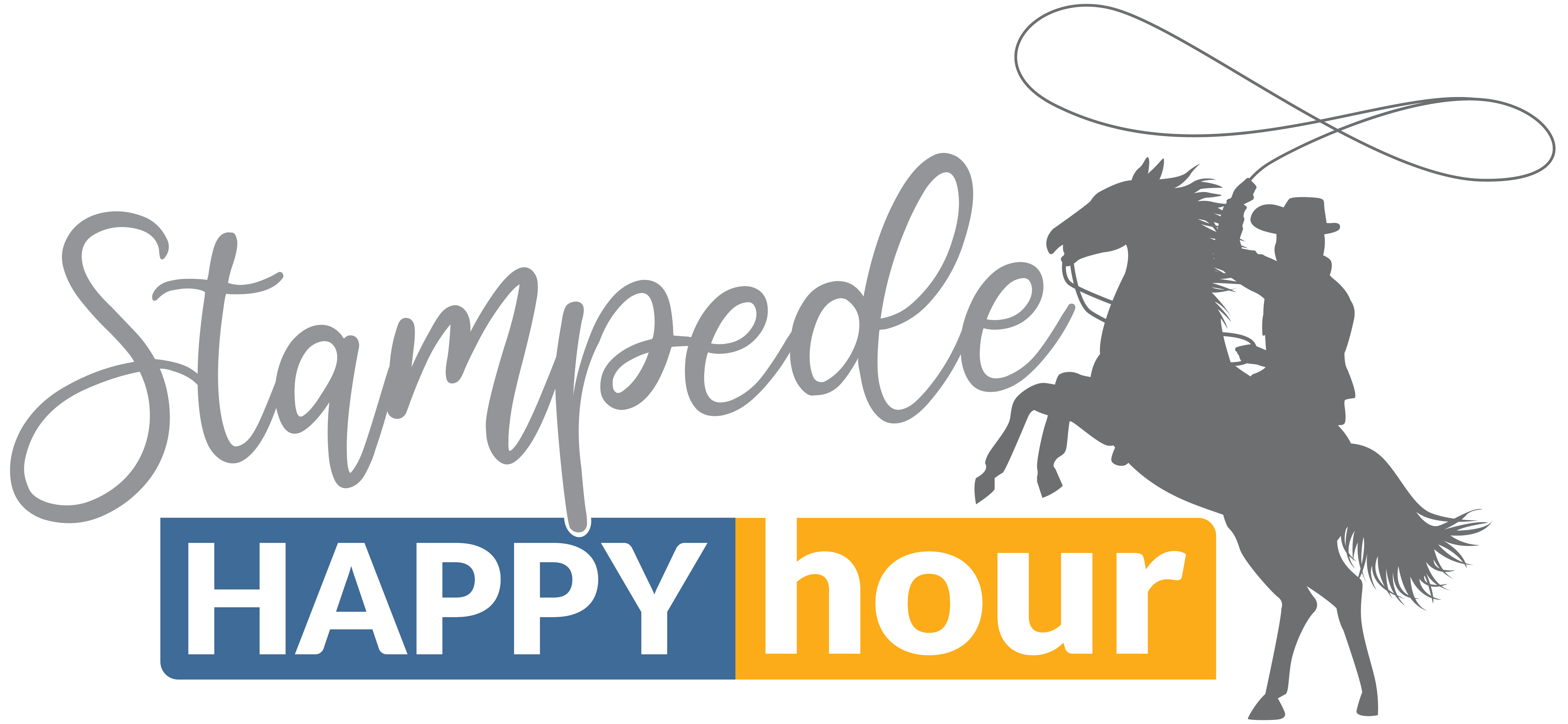 Stampede Happy hour logo