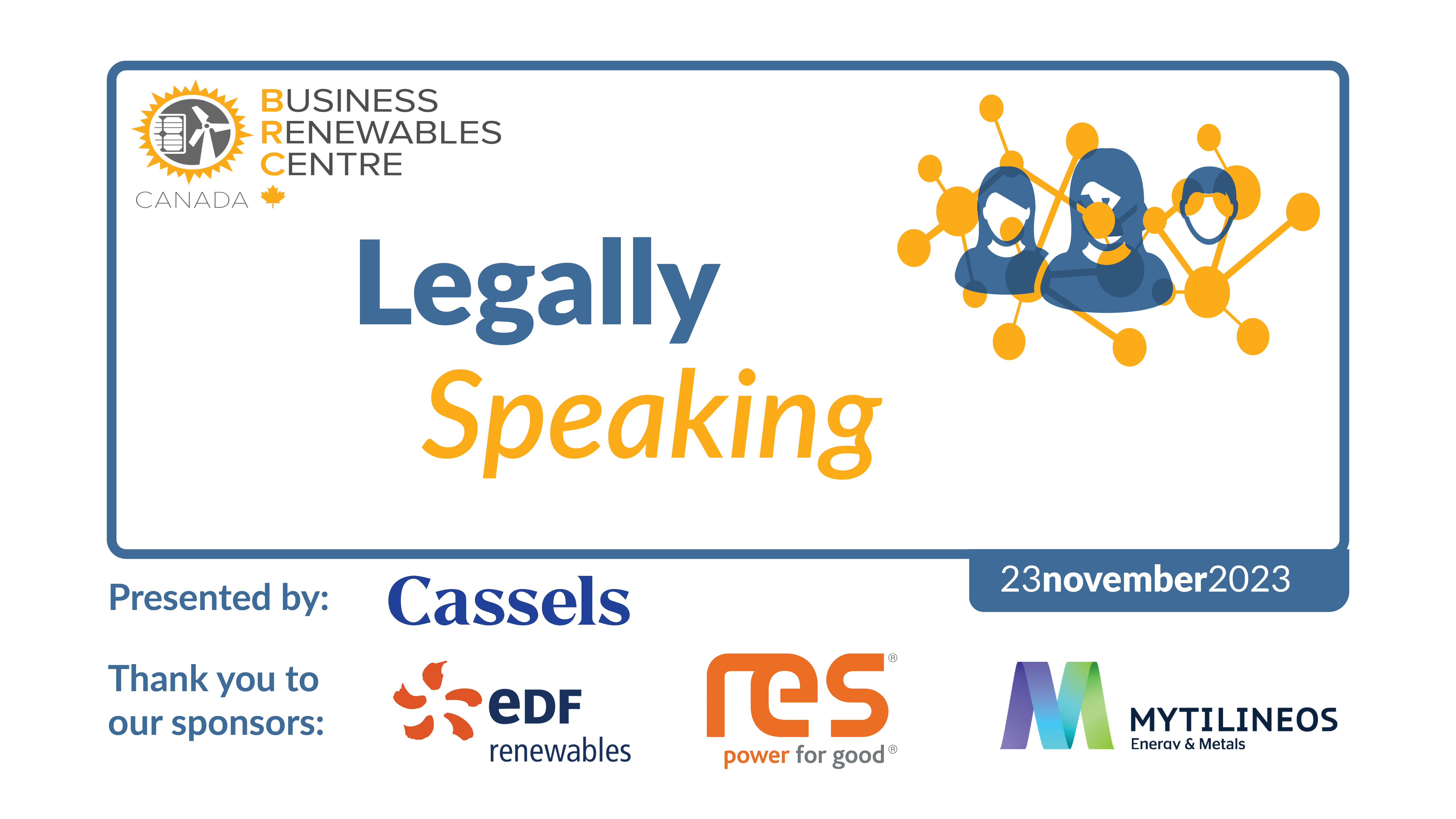 Legally Speaking